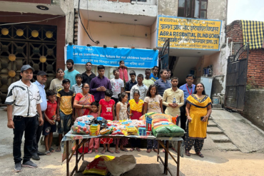 Distribution of essentials to students