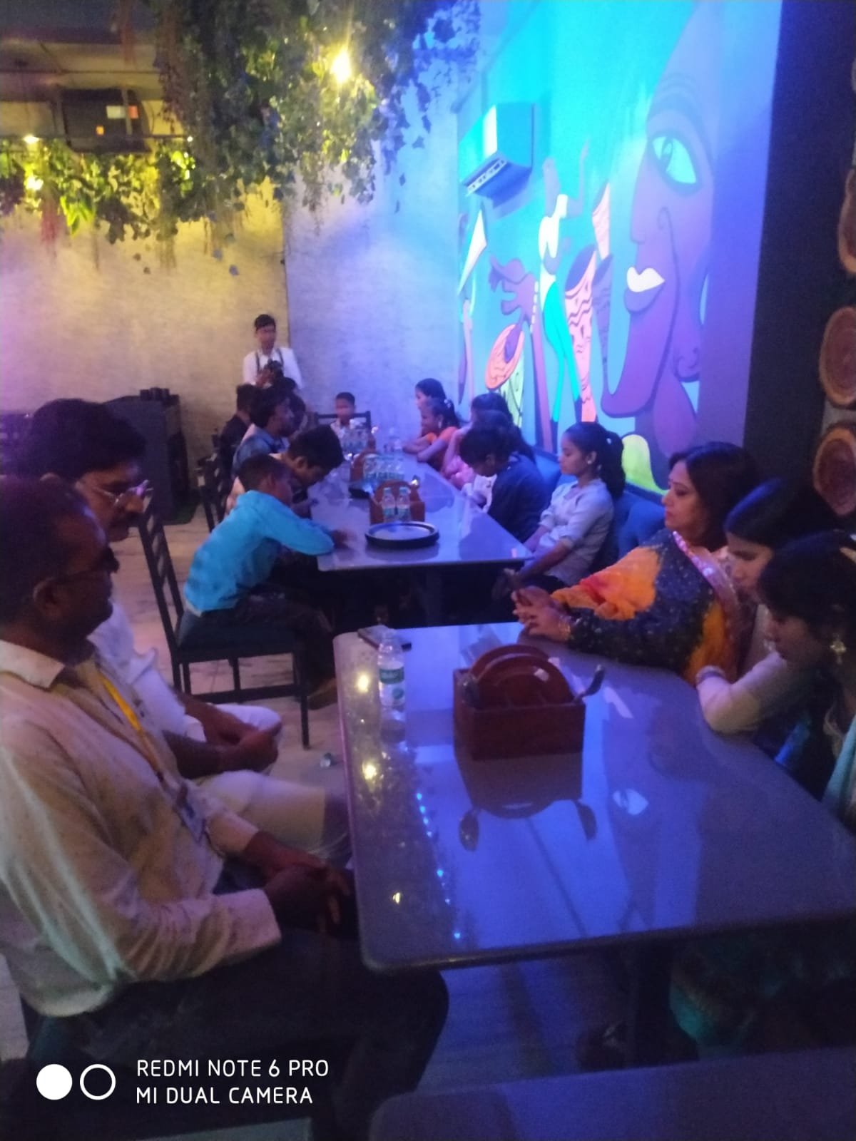 Five-star smiles: A grand dinner night out for our special stars!" 🌟🍽️